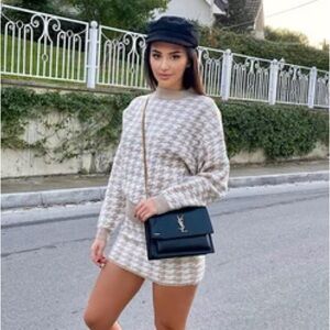 NEW Fashion Nova baby skirt set size M